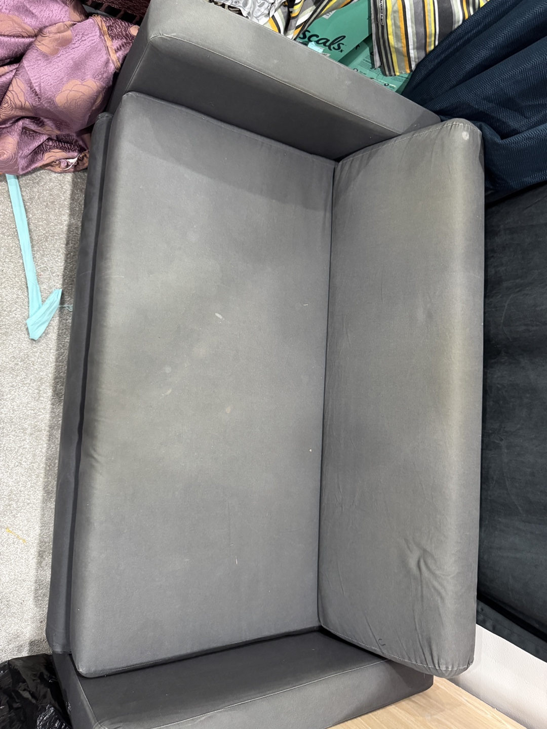 Grey Loveseat Sofa