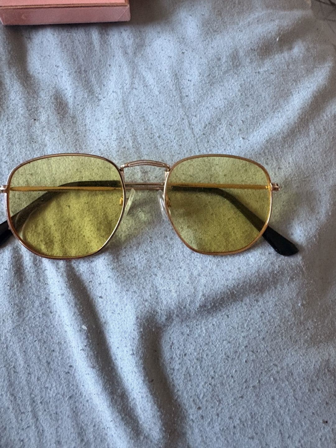 Yellow Tinted Sunglasses