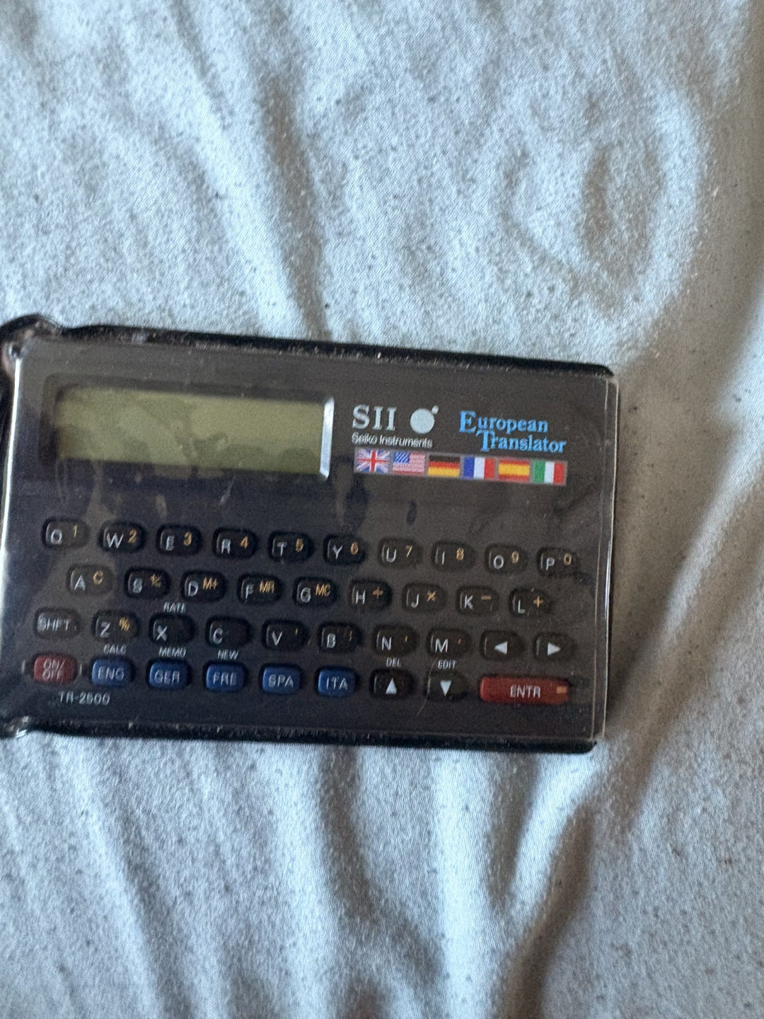 SII Seiko Instruments European Translator TR-2500 - photo 5