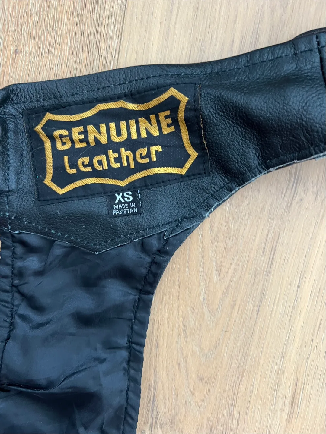 Genuine Leather Motorcycle Chaps - XS image indicator(4)