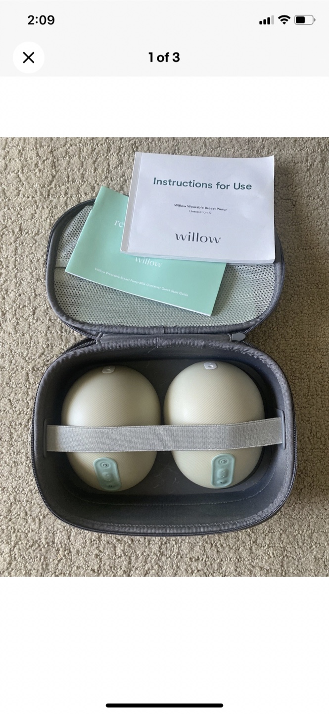 Willow Wearable Breast Pump Generation 3