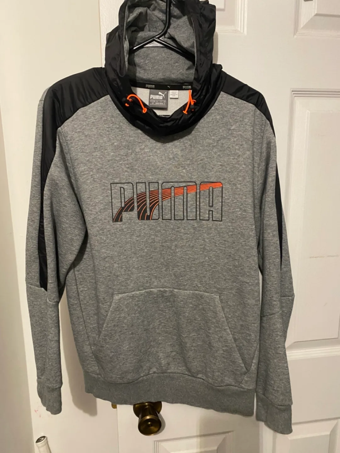 Puma Grey Hoodie - Size Small thumbnail