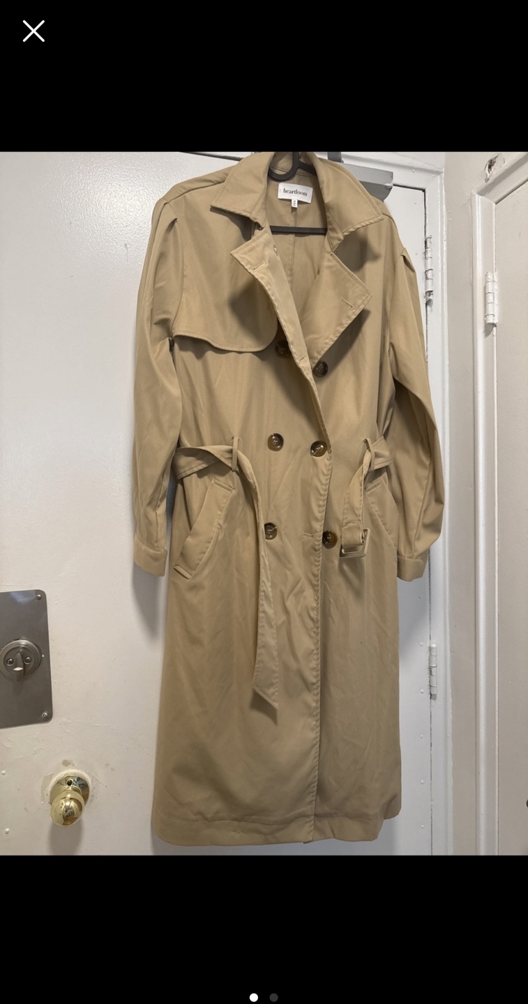 Tan Le Chateau Trench Coat