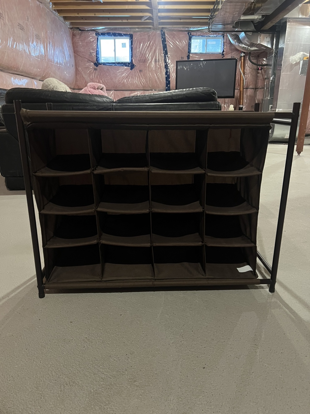 16-Pair Shoe Rack
