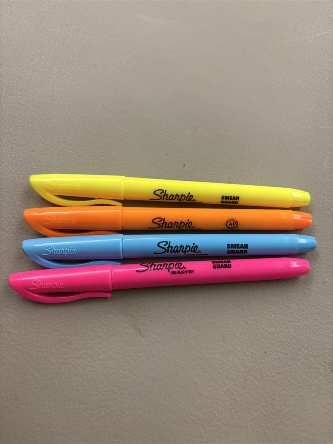 Sharpie Highlighters - Yellow, Orange, Blue, Pink