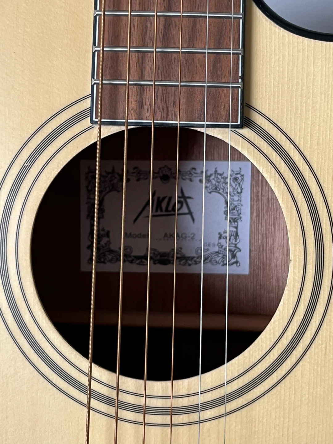 Aklot full-size acoustic guitar - photo 3