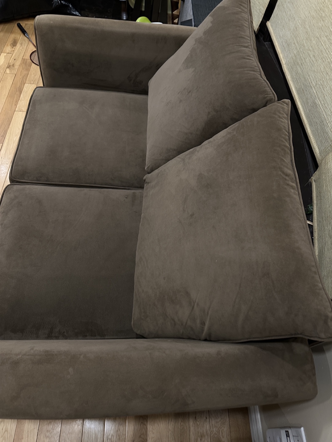 Beautiful Brown Modern Love Seat Sofa (CAN DELIVER) - photo 4