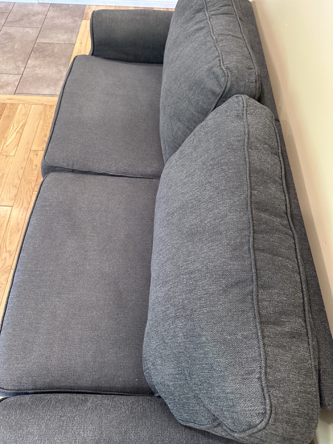 Modern Comfy Grey Large Love Seat (CAN DELIVER) - photo 4