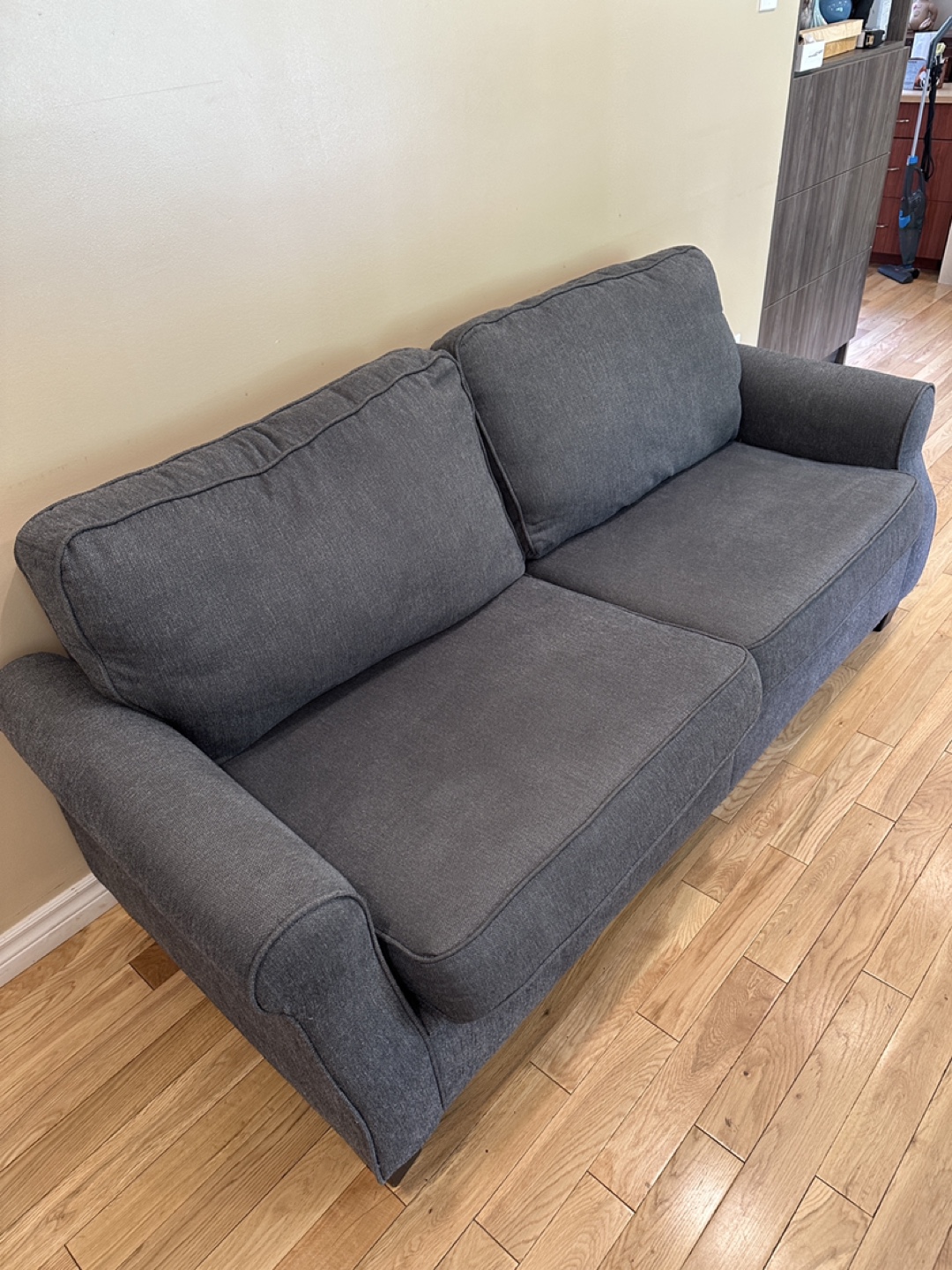 Modern Comfy Grey Large Love Seat (CAN DELIVER) - photo 2