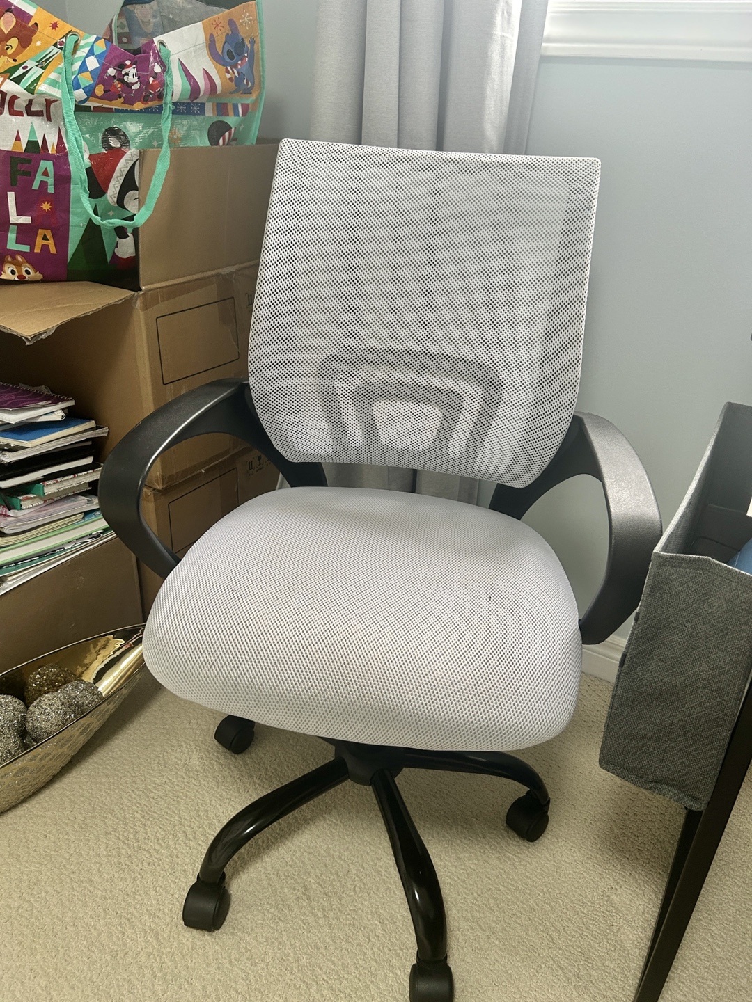 Office Chair - White Mesh
