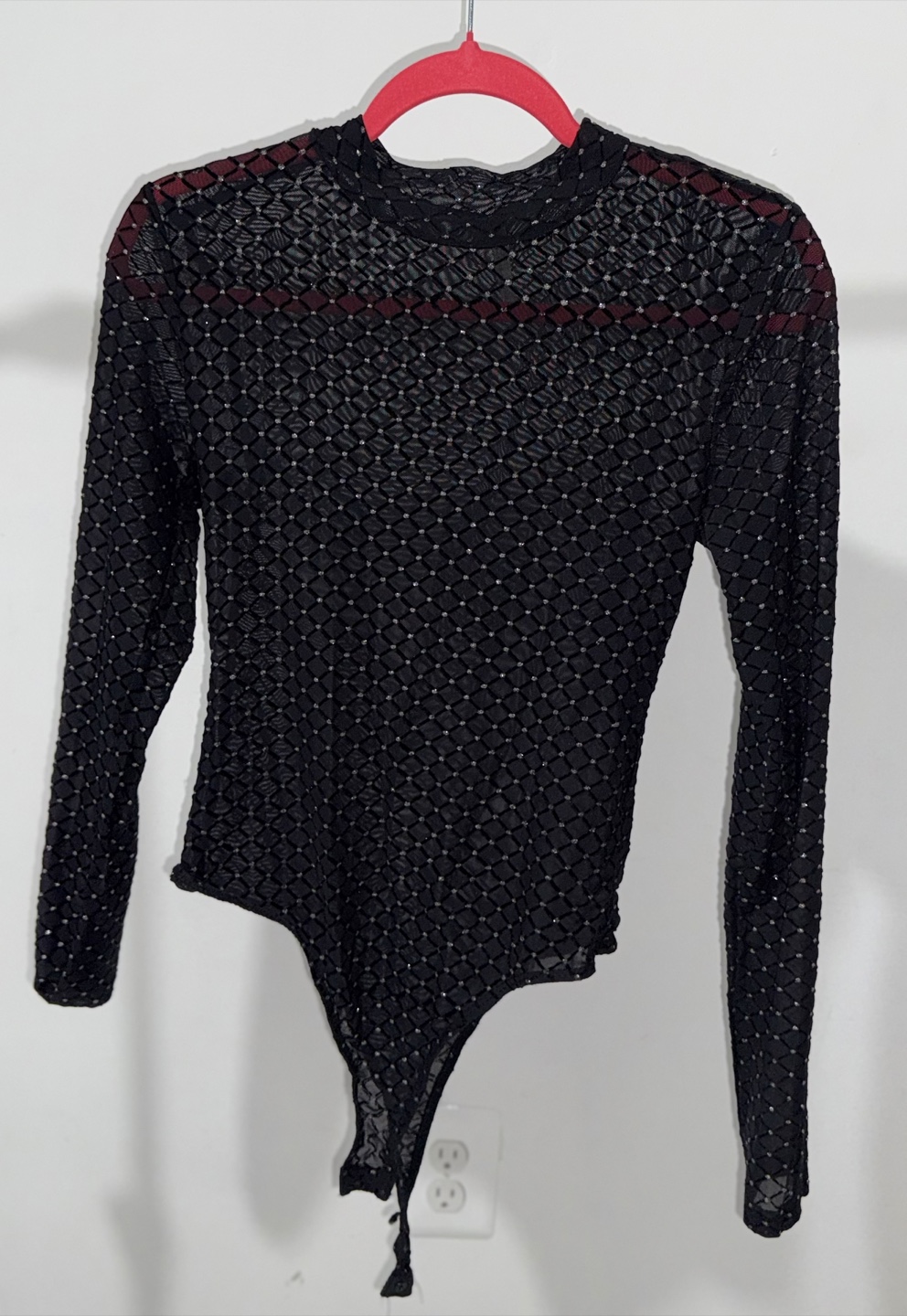 Black Long Sleeve Bodysuit
