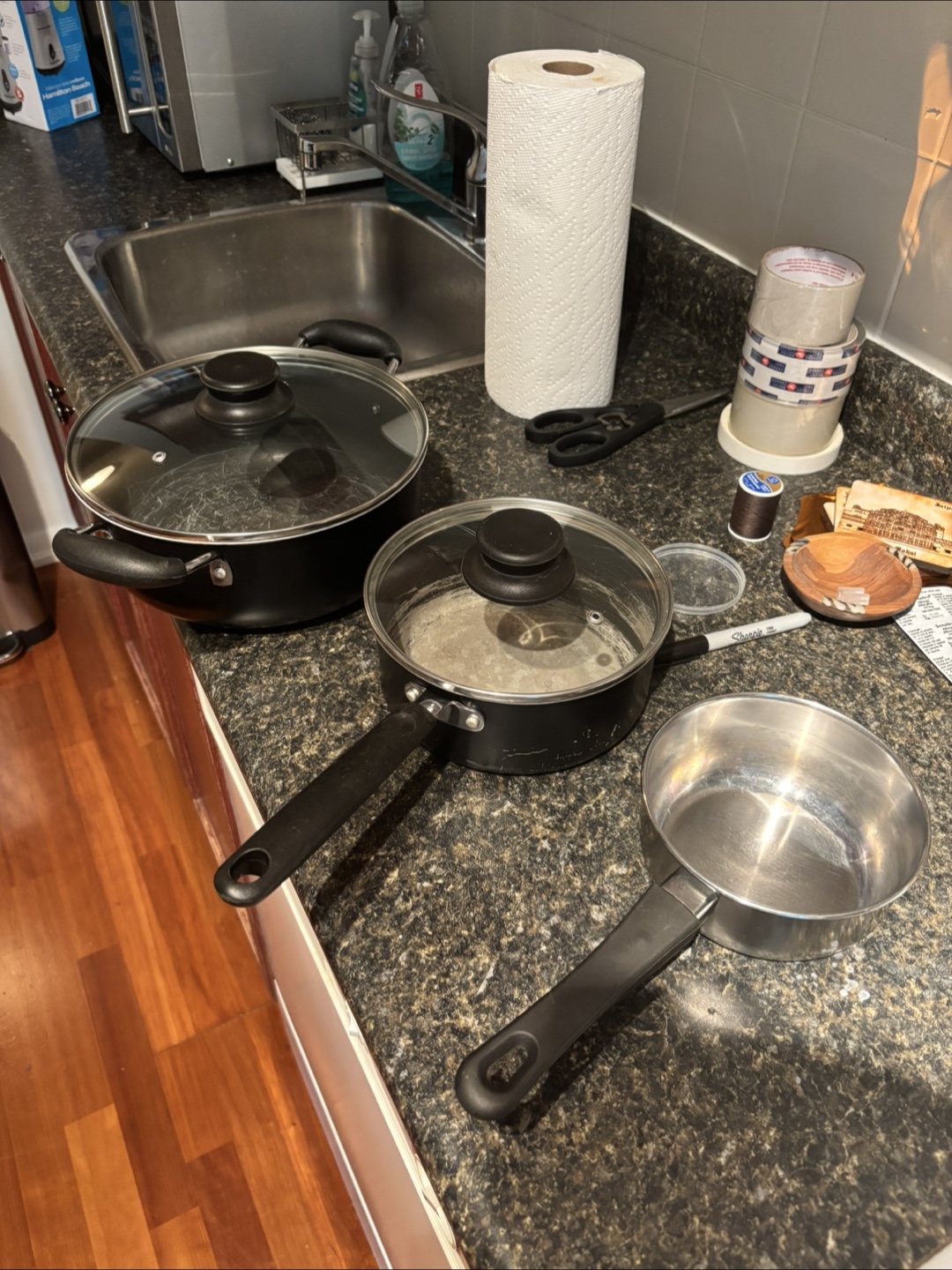 Used Pots and Pans Set
