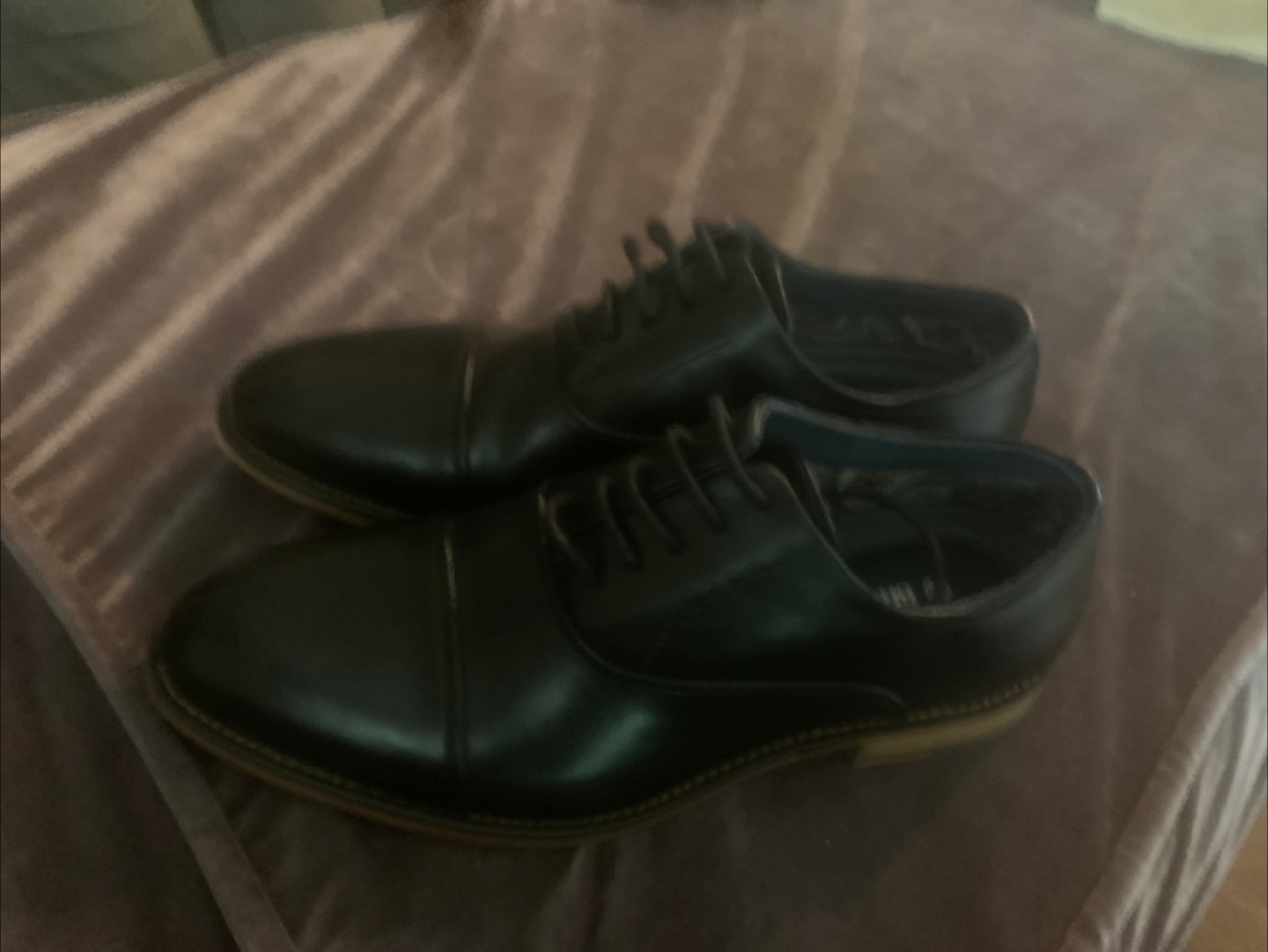 Black Dress Shoes - Size 7.5 new - photo 3