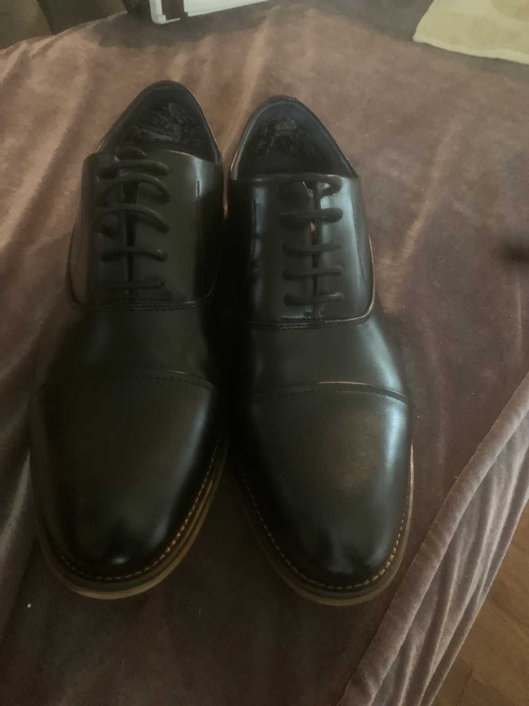Black Dress Shoes - Size 7.5 new - photo 2