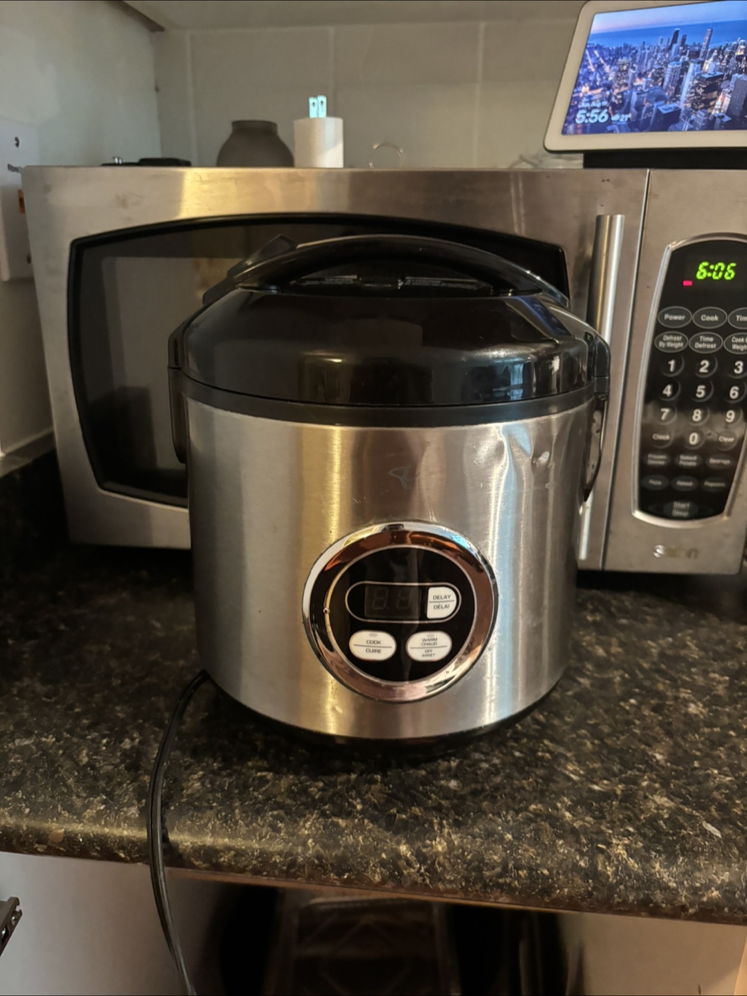 Silver Rice Cooker