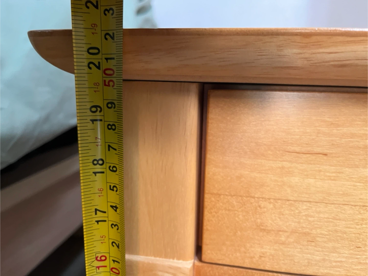 Wood Side Table Nightstand - photo 5