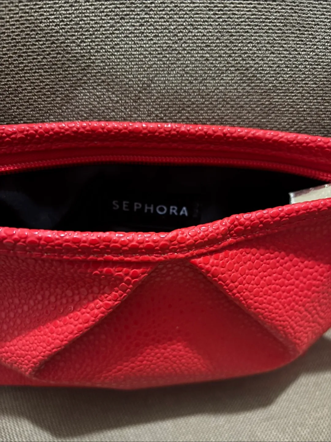 Sephora Red Cosmetic Bag thumbnail