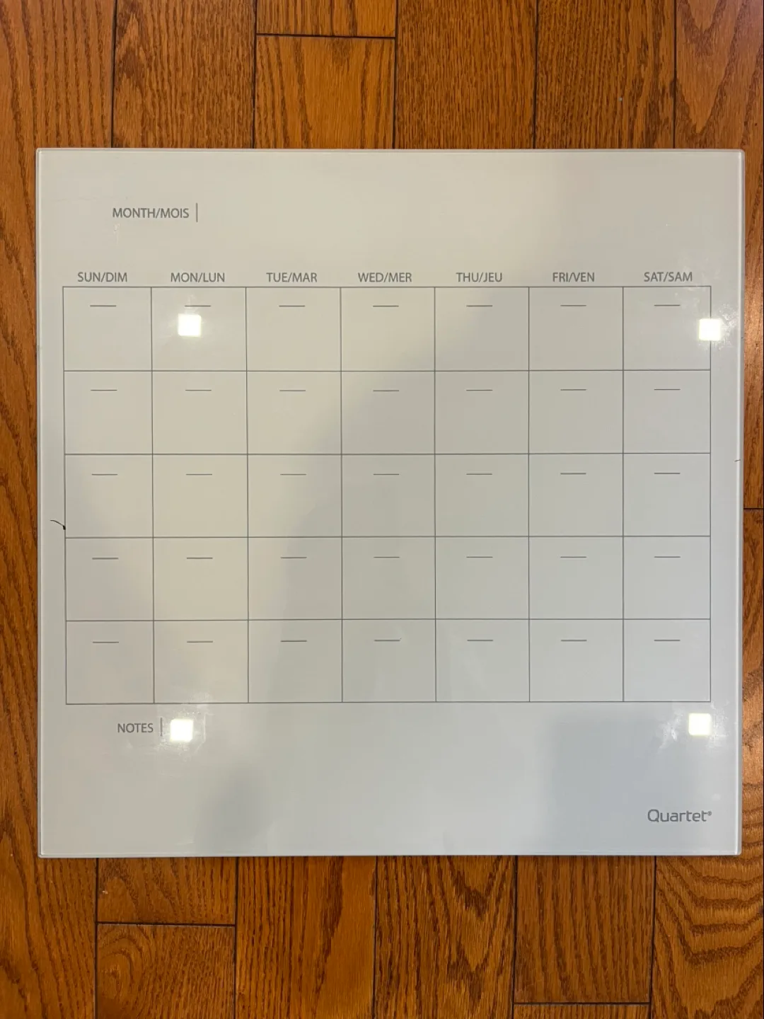 Quartet Glass Dry-Erase Wall Calendar thumbnail