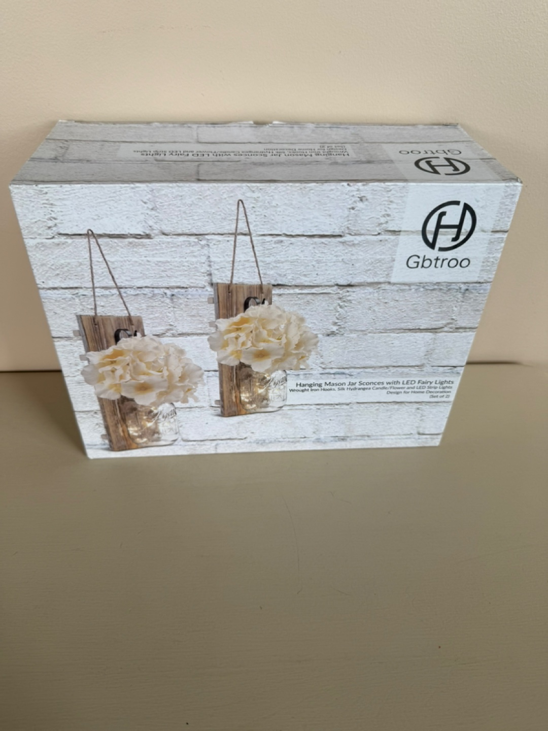Hanging Mason Jar Sconces (Set of 2) - photo 2