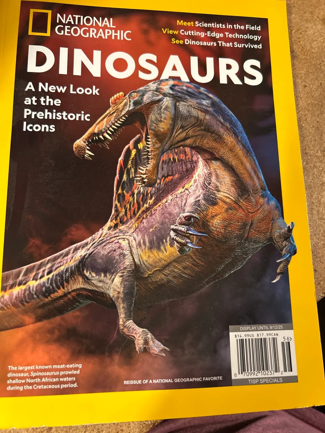 National Geographic Dinosaurs Magazine thumbnail