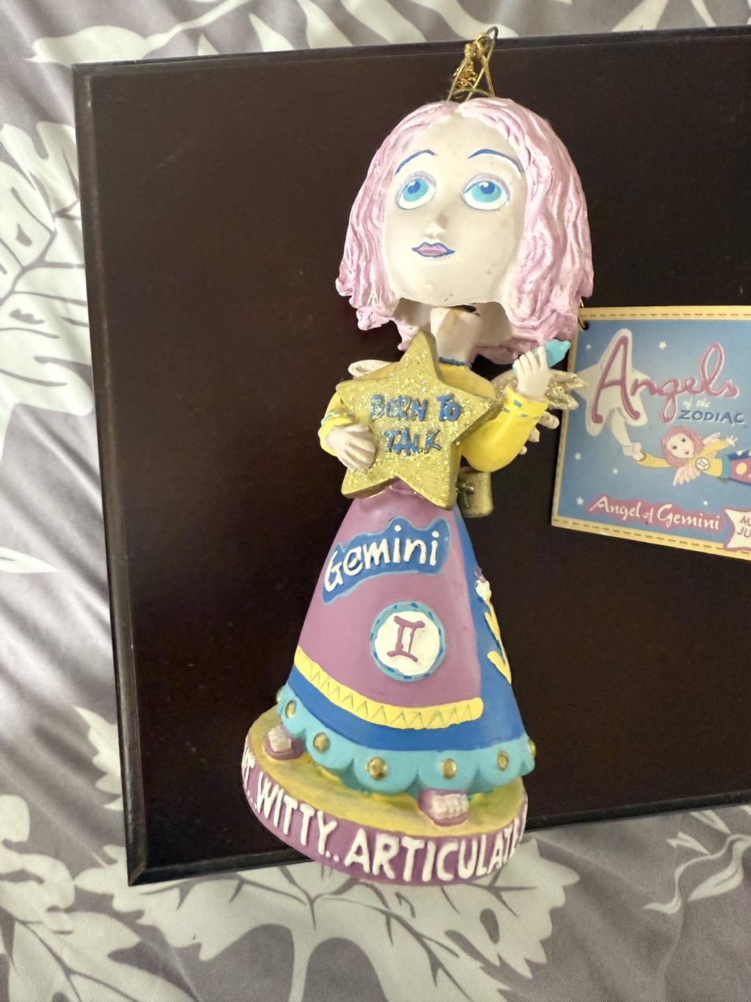Angels of the Zodiac Gemini Figurine