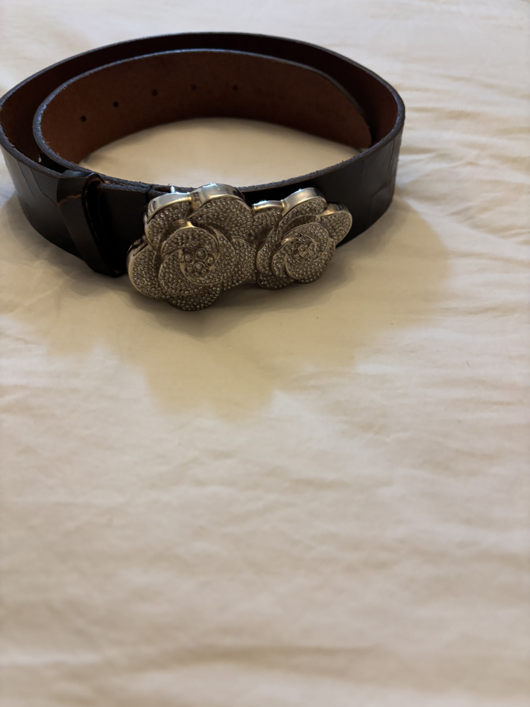 Dolce & Gabbana Brown Leather Belt