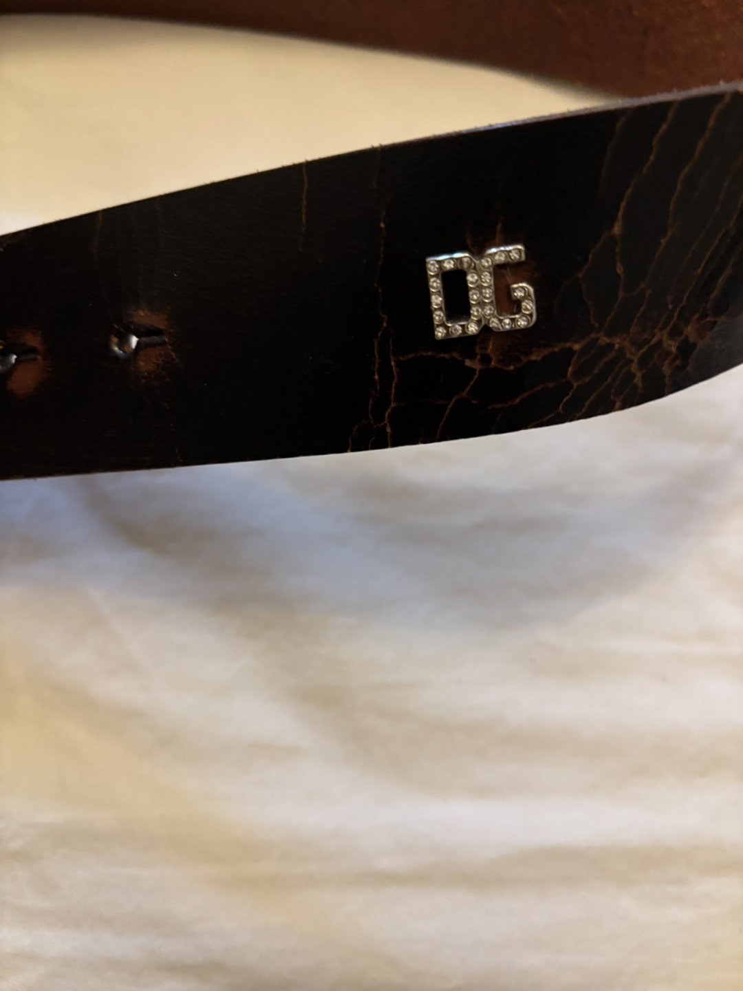 Dolce & Gabbana Brown Leather Belt - photo 2