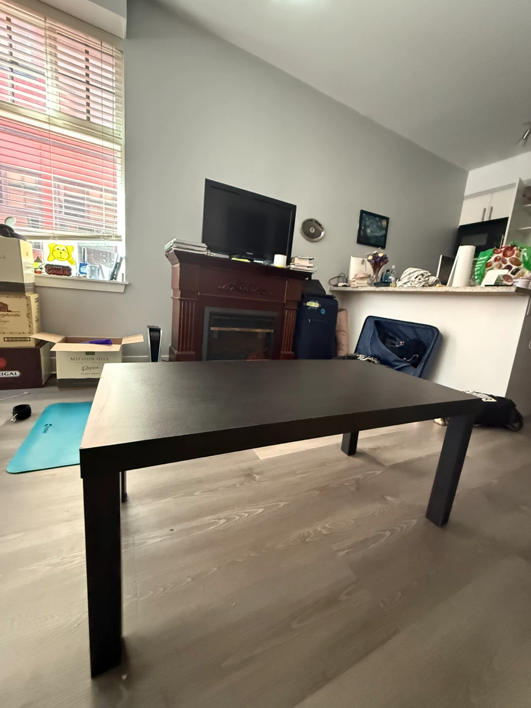 Dark Brown Coffee Table
