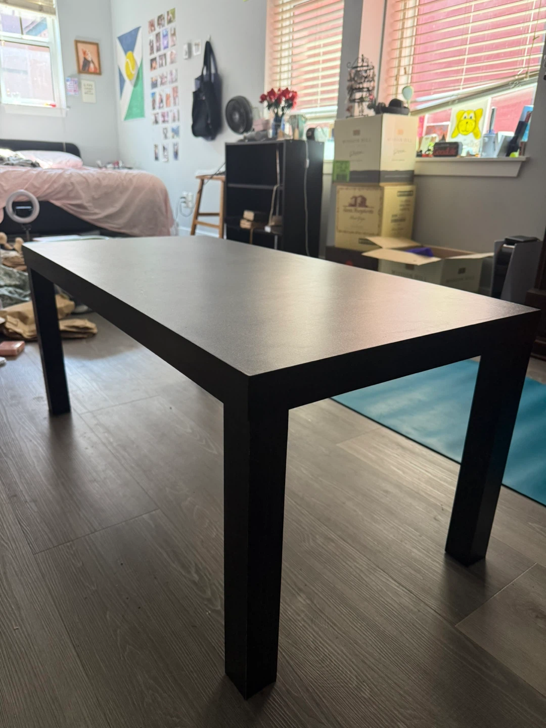 Dark Brown Coffee Table - photo 2