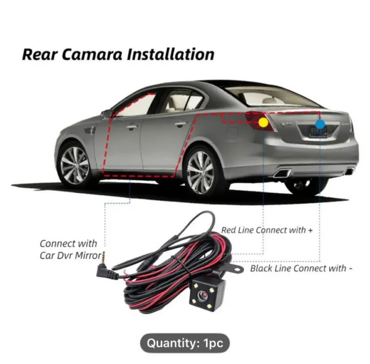 Car Backup Camera image indicator(5)