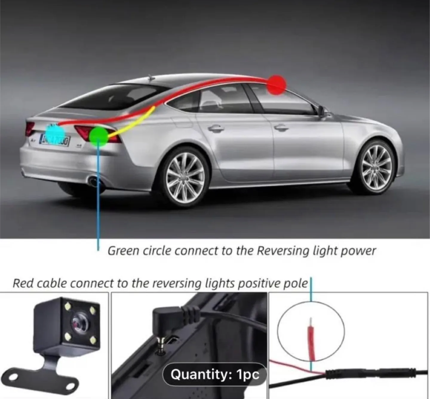 Car Backup Camera image indicator(4)