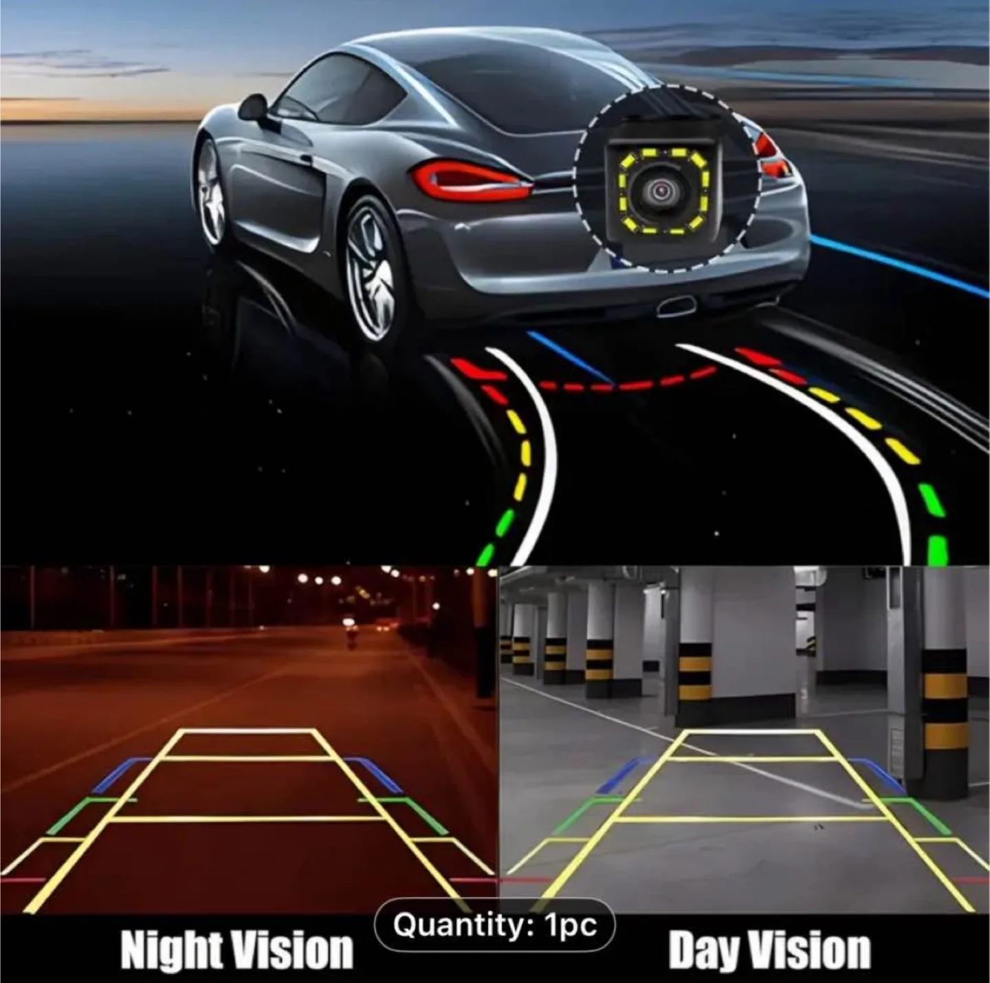 Car Backup Camera image indicator(7)