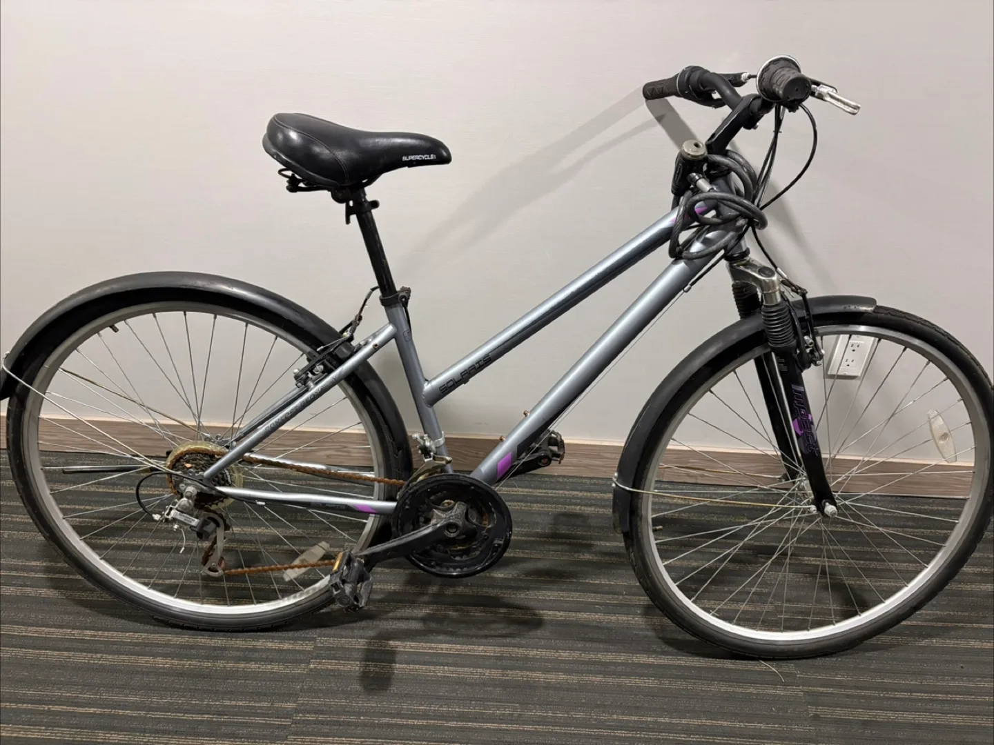 Supercycle Solaris Hybrid Bike, 700c- Ready to ride! End of Szn image indicator(3)