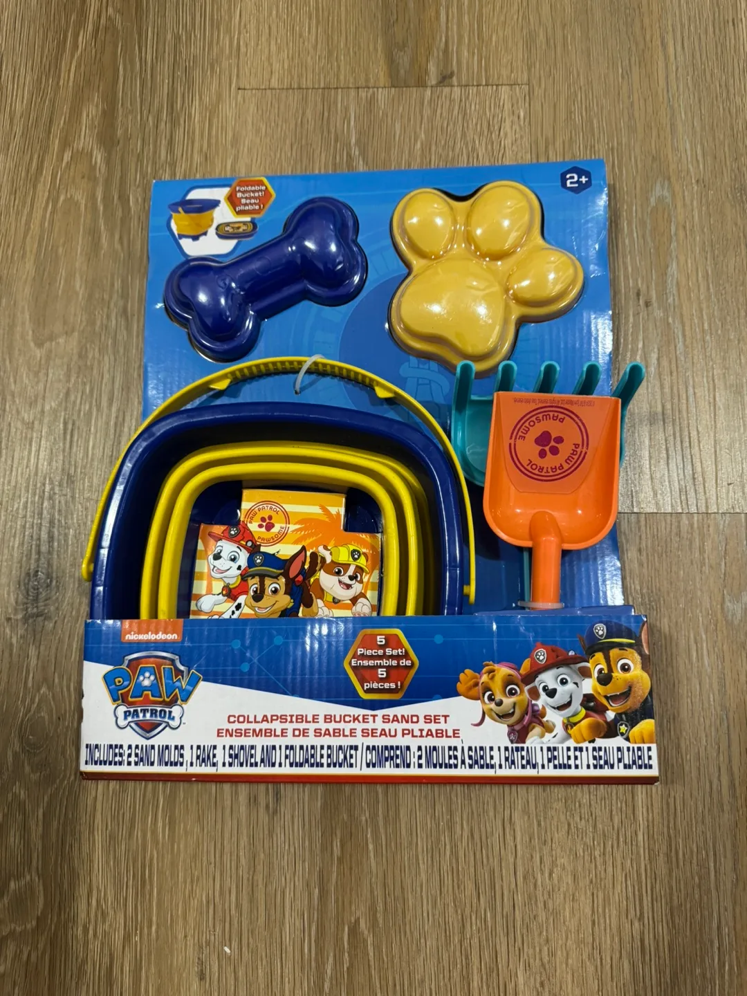 Paw Patrol Collapsible Bucket Sand Set thumbnail