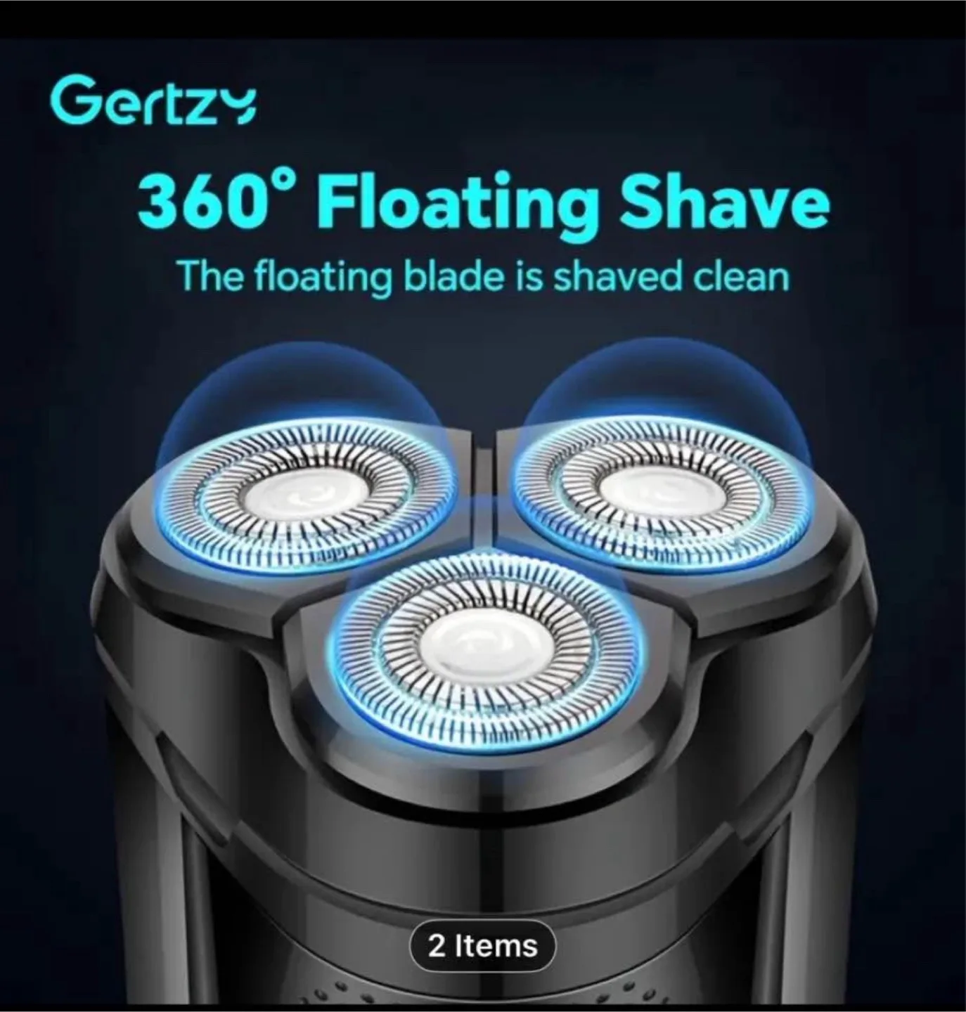 Electric shaver, rechargeable mini portable shaver image indicator(6)