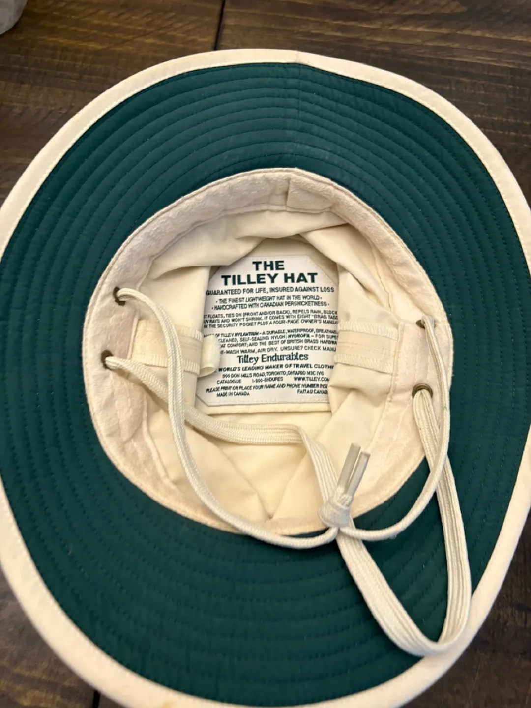 Vintage like new Tilly Originals Hiking Hat great quality image indicator(5)