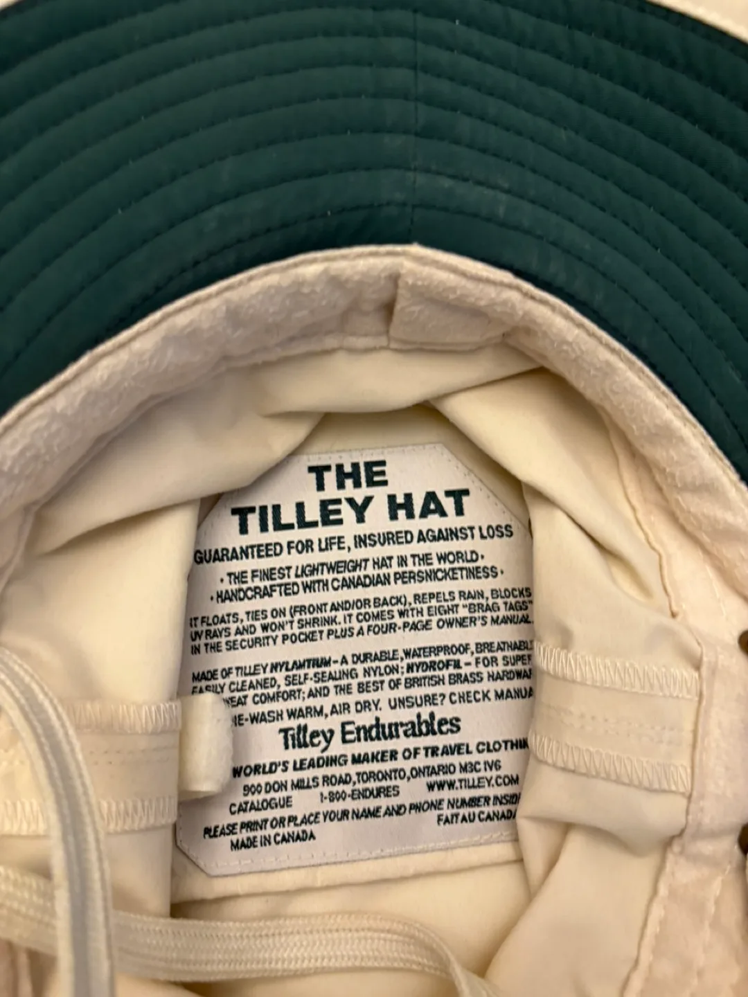 Vintage like new Tilly Originals Hiking Hat great quality image indicator(7)
