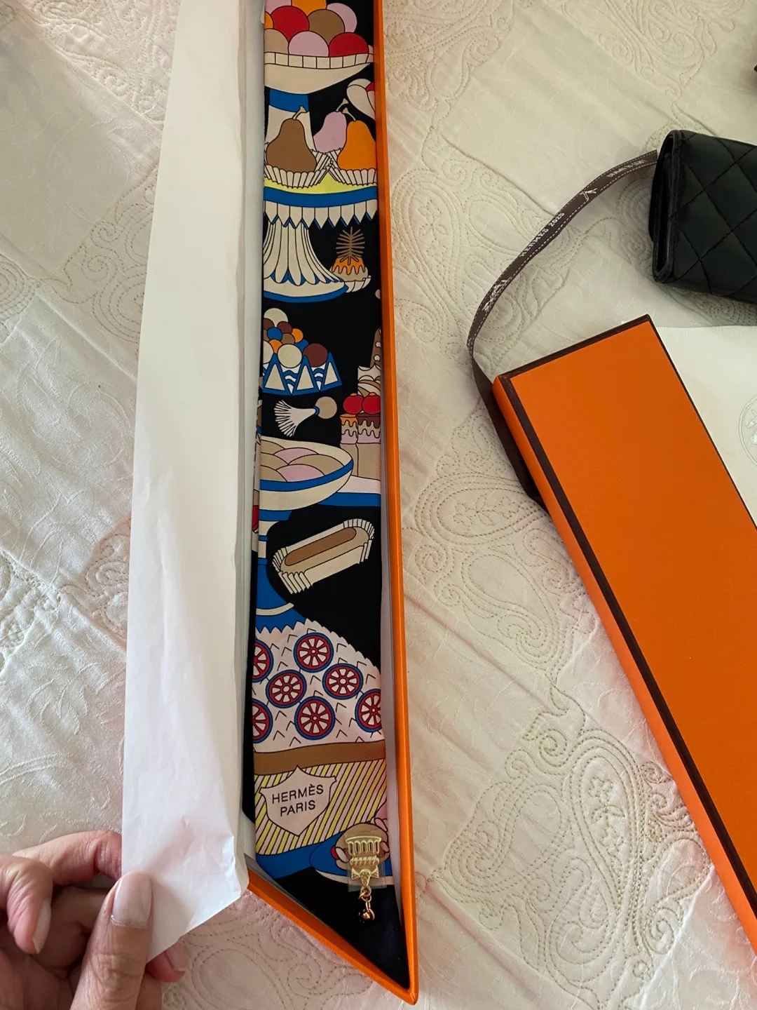 Hermès La Patisserie Française Charm Twilly