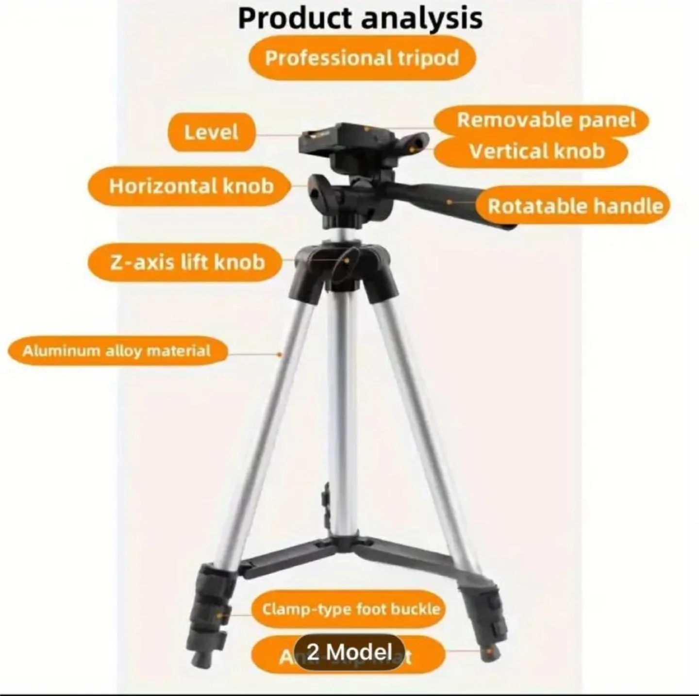 Portable Adjustable Telescopic Selfie Stick image indicator(4)