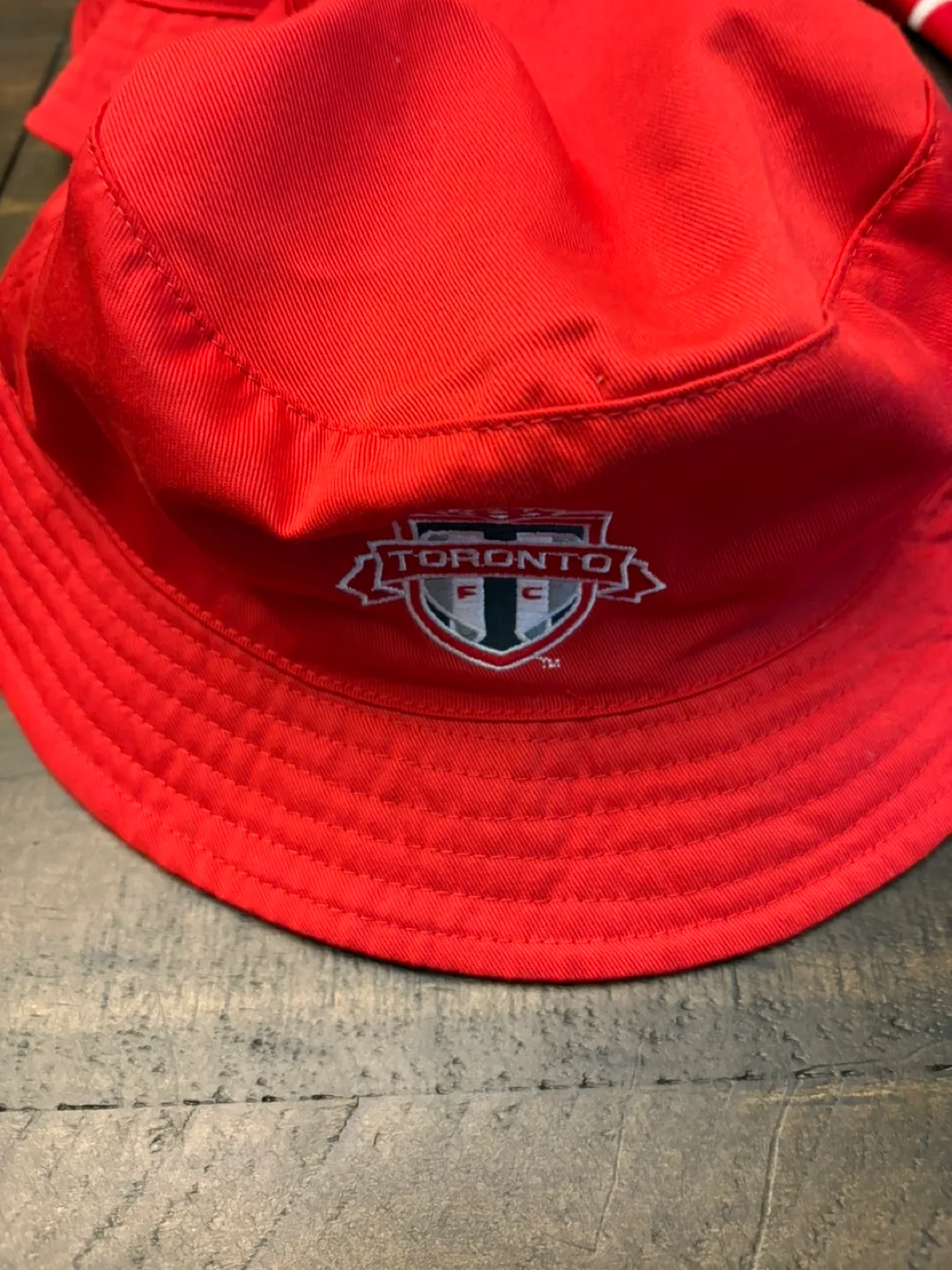 Pair of Toronto FC MLS soccer bucket hats new image indicator(2)