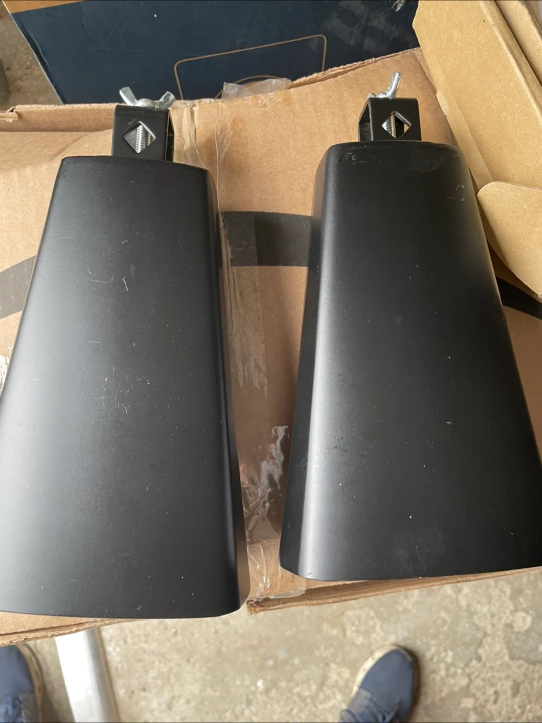 Black Cowbells, Set of 2 (YOU NEVER HAVE ENOUGH!) thumbnail