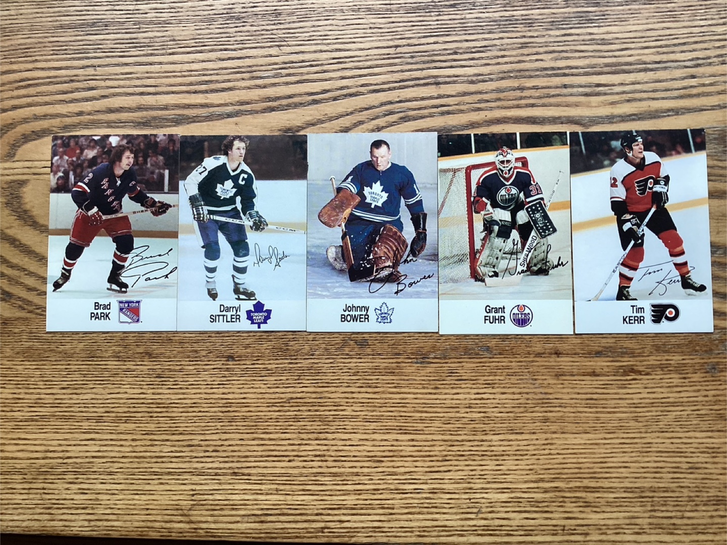 5. 1988-89 ESSO ALL-STARS NHL Cards #’s 4,404, 34, 12 & 44