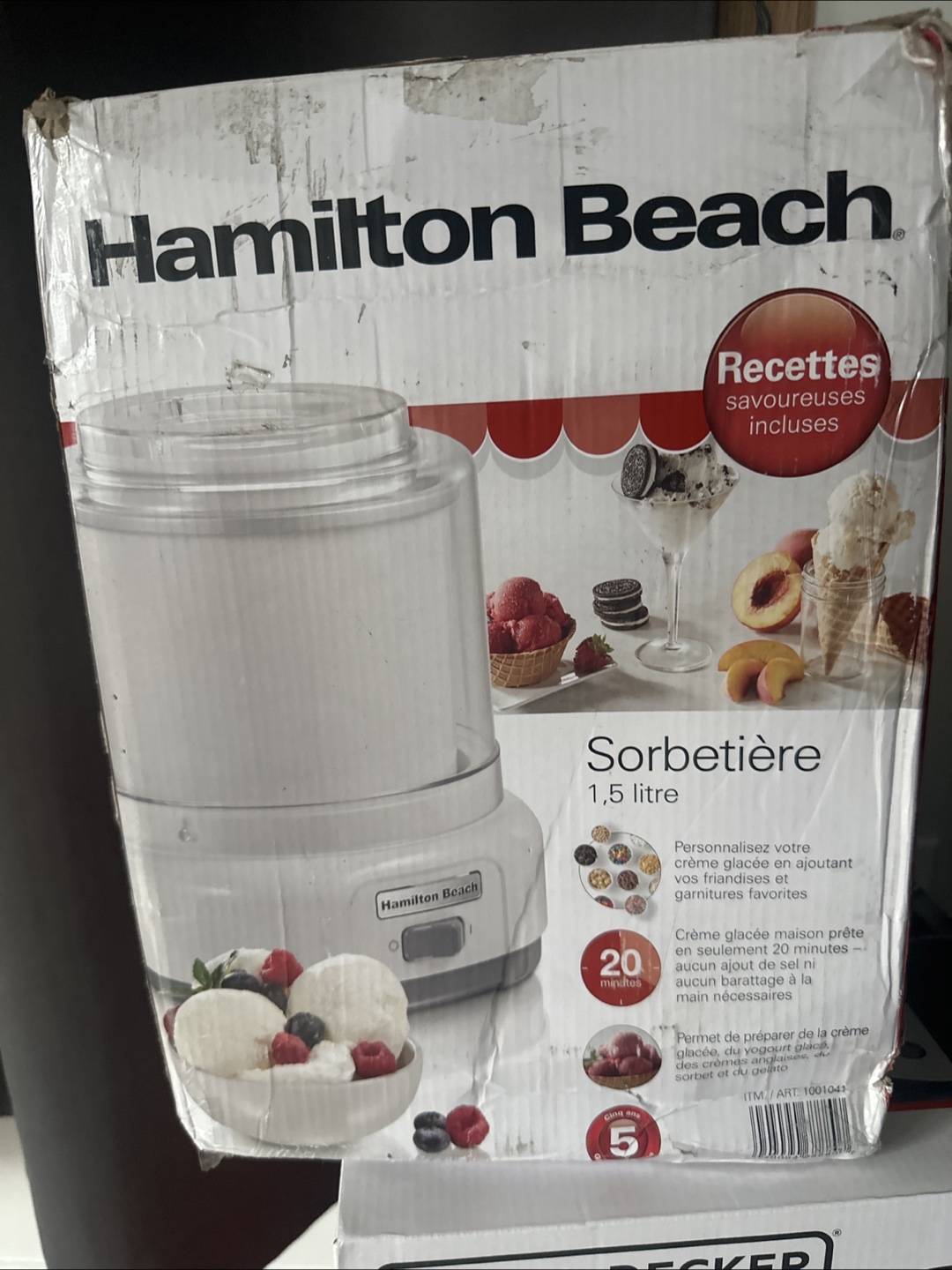Hamilton Beach Ice Cream Maker - 1.5 Quart - photo 3