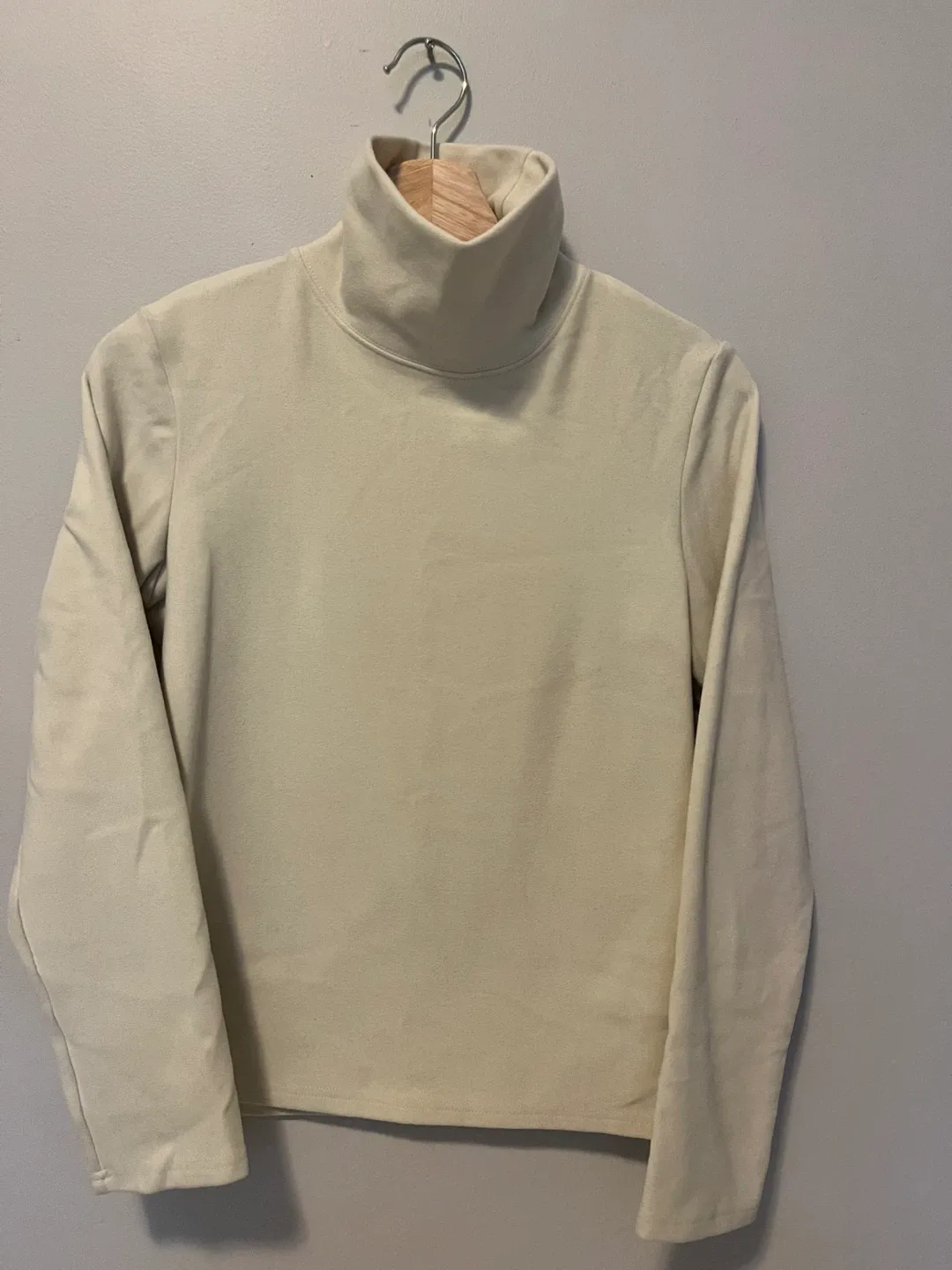 Off-white Turtleneck Top thumbnail