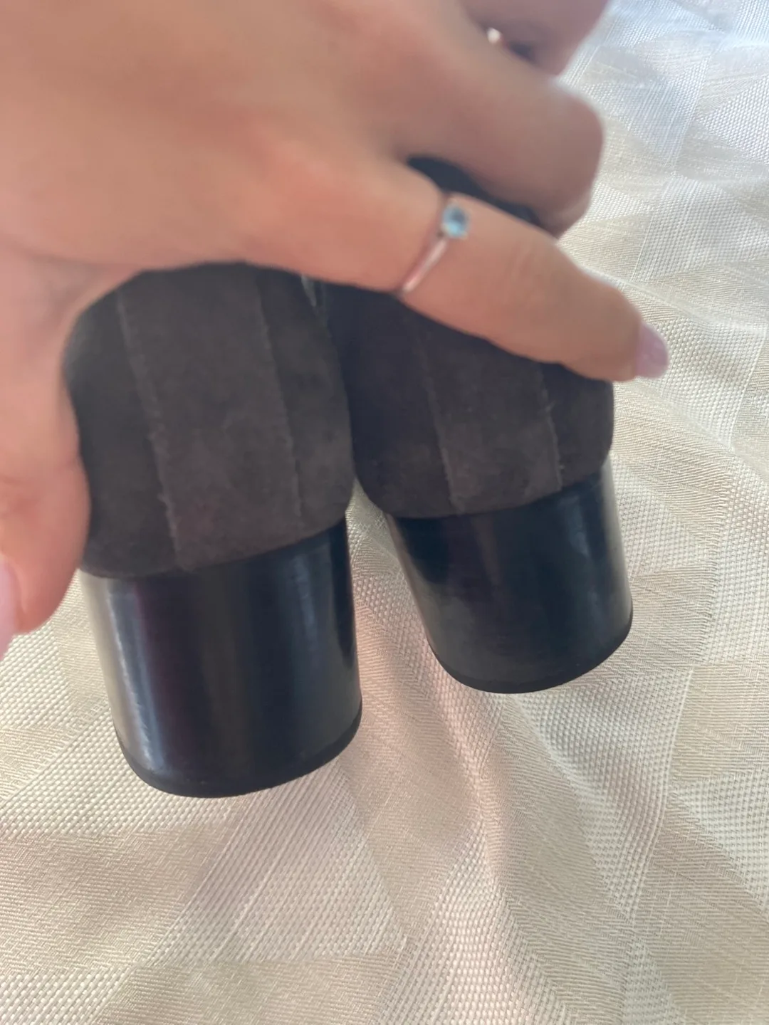 Rag & Bone Asphalt Suede Ankle Boots, Size 7 image indicator(6)