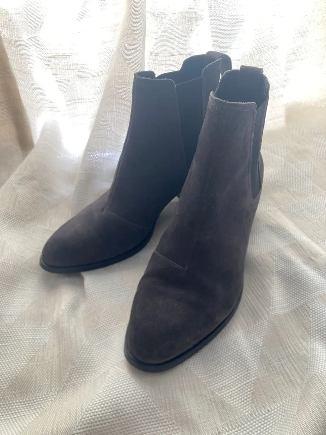 Rag & Bone Asphalt Suede Ankle Boots, Size 7 image indicator(3)