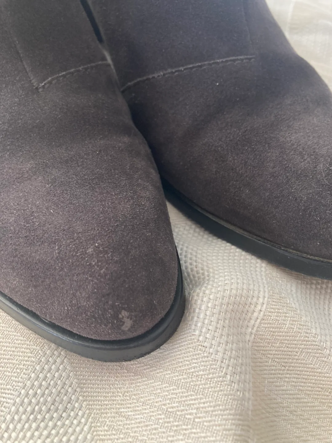 Rag & Bone Asphalt Suede Ankle Boots, Size 7 image indicator(7)