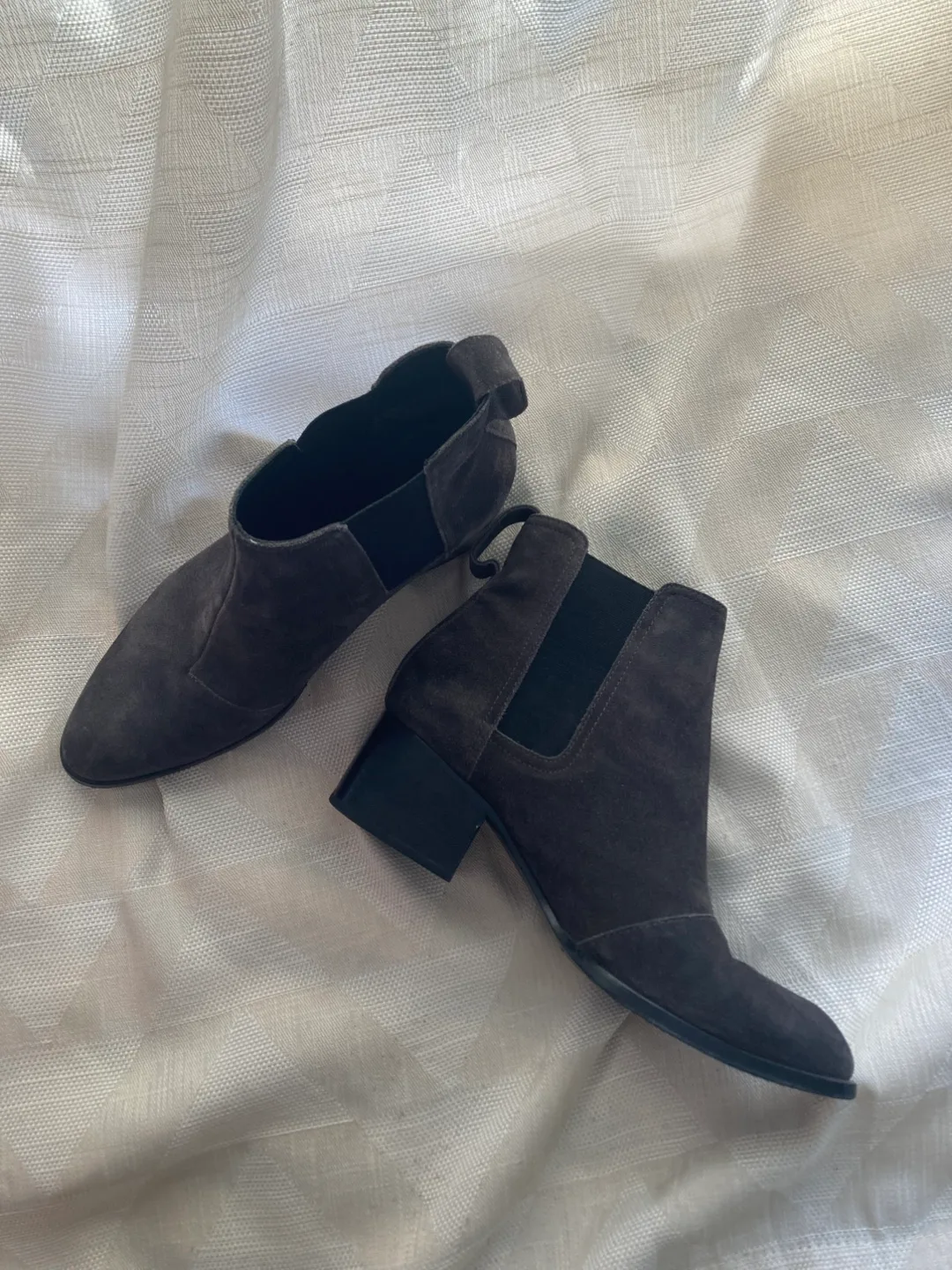 Rag & Bone Asphalt Suede Ankle Boots, Size 7 image indicator(4)