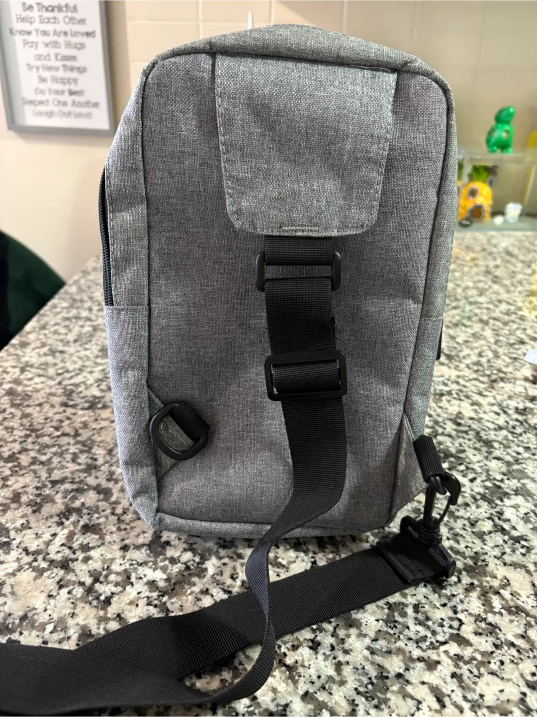 Supreme Grey Sling Bag image indicator(2)