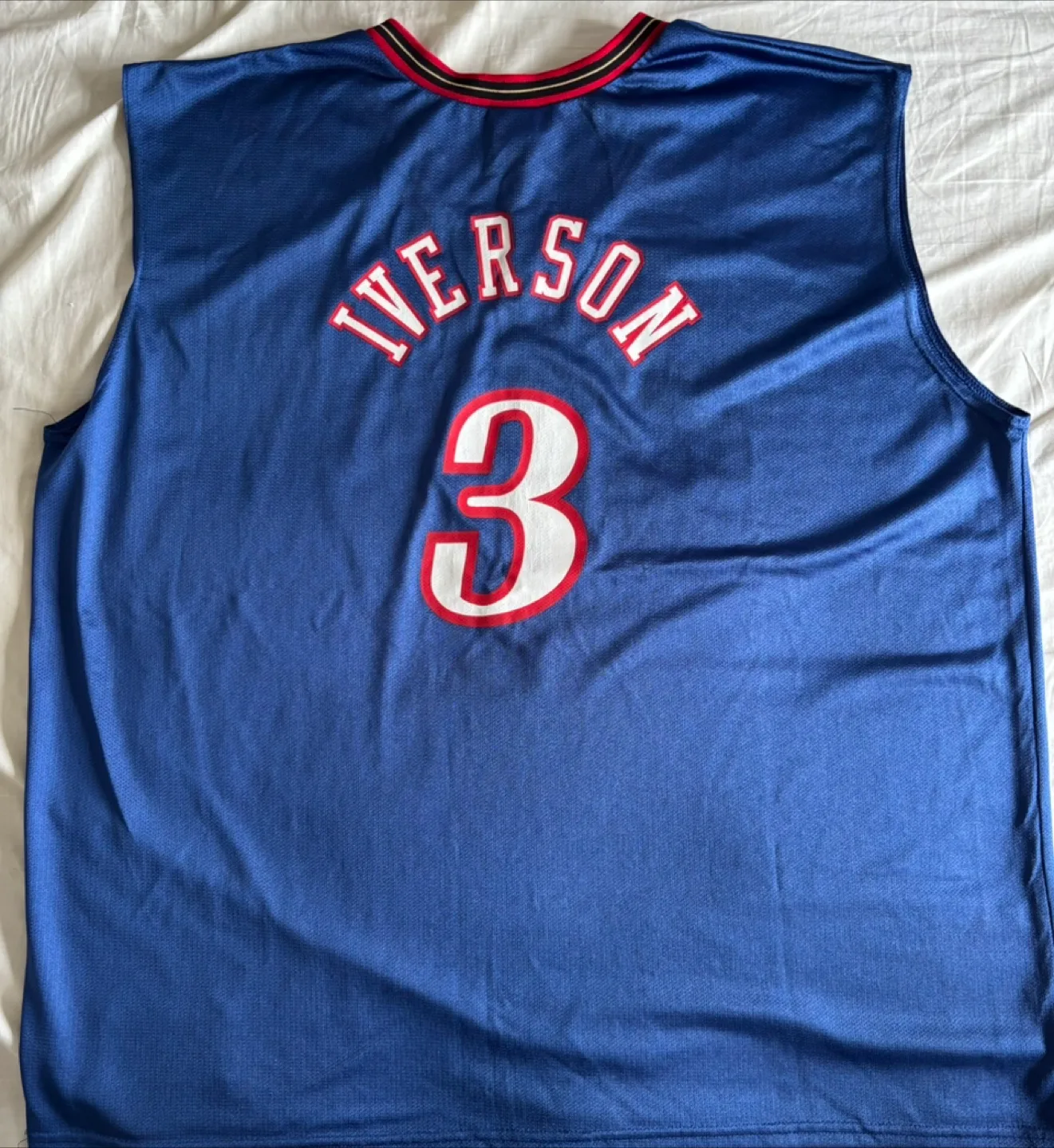 Champion Iverson #3 Sixers Jersey XL image indicator(2)